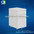 Under Desk Office Small Three Drawer Movable Cabinet
